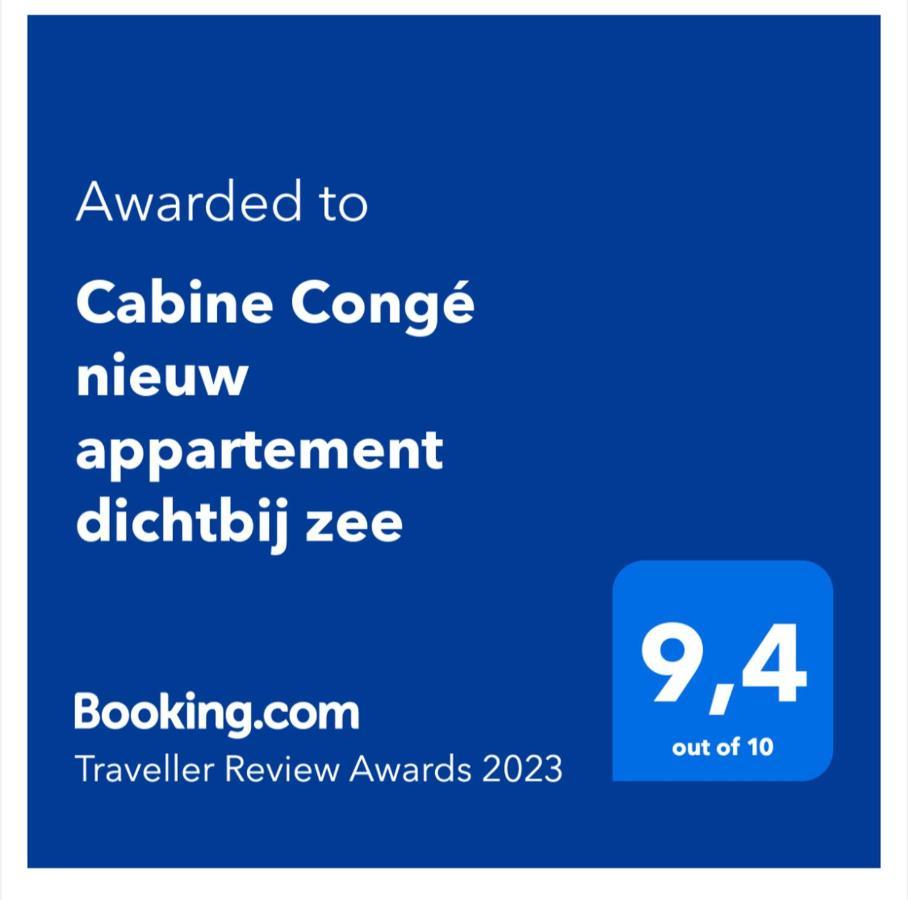 Cabine Congé nieuw appartement dichtbij zee Oostende Buitenkant foto